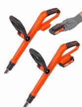 Obrázek k výrobku 63023 - AKU vyžínač 20V LI-ION  plus  nabíječka  plus  baterie 20V 2,0 Ah