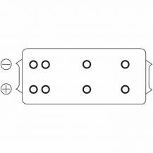 Obrázek k výrobku 6512 - Autobaterie 12V, 120Ah, 800A, 510x175x225 mm