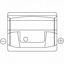 Obrázek k výrobku 6510 - Autobaterie 12V, 74Ah, 680A, 278x175x190 mm