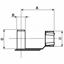 Obrázek k výrobku 57567 - Bezpečnostní čep 10 mm / 59 mm