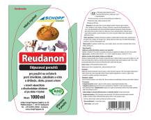 Obrázek k výrobku 125225 - BIO roztok s rozprašovačem proti čmelíkům, blechám, klíšťatům SCHOPF REUDANON 1000ml