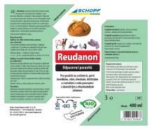 Obrázek k výrobku 125227 - BIO roztok ve spreji proti čmelíkům, blechám, klíšťatům SCHOPF REUDANON AEROSOL 400ml