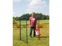 Obrázek k výrobku 125242 - Brána k sítím pro elektrické ohradníky KERBL 446518, 95-125 cm