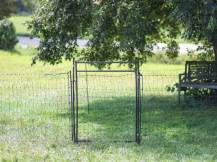 Obrázek k výrobku 125242 - Brána k sítím pro elektrické ohradníky KERBL 446518, 95-125 cm