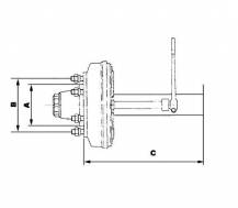 Obrázek k výrobku 67216 - Brzděná náprava 3200 KG