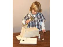 Obrázek k výrobku 125250 - Budka pro sýkorky, sada pro kutily KERBL 82959, 36 x 12 x 14 cm