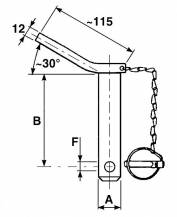 Obrázek k výrobku 2367 - Čep 22/130 mm