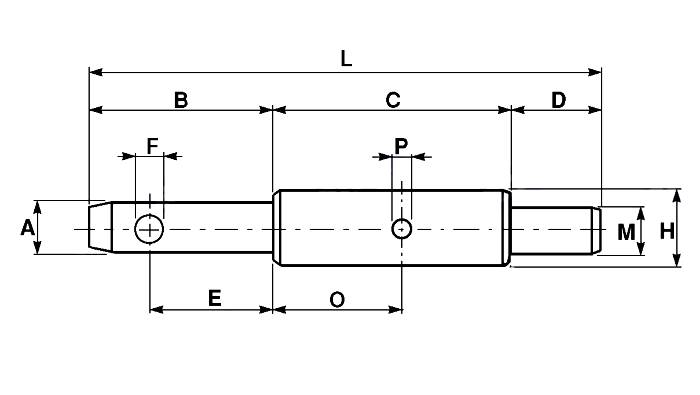 Obrázek k výrobku 25989 - Čep 25x28x22 mm