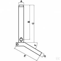 Obrázek k výrobku 113964 - Čep 28x97 mm Kramp