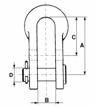 Obrázek k výrobku 55962 - Článek řetězu s kolíkem 14 mm