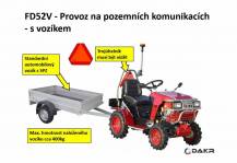 Obrázek k výrobku 79602 - DAKR Panter FD52V malotraktor