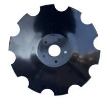 Obrázek k výrobku 61017 - Disk ozubený vydutý Ø 510/6mm vhodný pro AGROMET, SIMBA