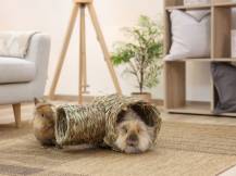 Obrázek k výrobku 125269 - Domek pro králíky, tunel z trávy KERBL 82762, 24x30x24 cm