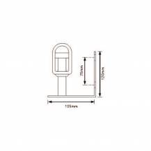 Obrázek k výrobku 119730 - Držák majáku - boční montáž