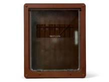 Obrázek k výrobku 125280 - Dvířka pro psy KERBL 80885 DOG MATE XL - 216B, 2-cestná, hnědá