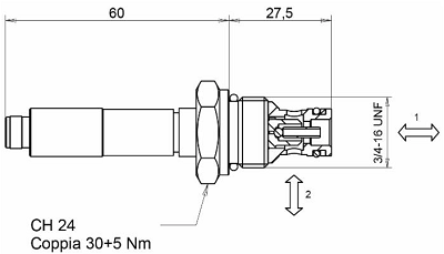 Specifikace - Dvoucestný ventil 24 V otevřený
