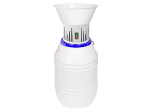 Obrázek k výrobku 125298 - Elektrický šrotovník na obilí s barelovým zásobníkem MILL ETM BLUE - HP 1,2kW
