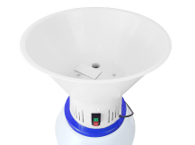 Obrázek k výrobku 125299 - Elektrický šrotovník na obilí s barelovým zásobníkem MILL ETS BLUE - HP 1,5kW