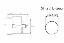 Obrázek k výrobku 1469 - Elektronický teploměr 40-120 stupňů/ 12V