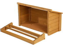 Obrázek k výrobku 125344 - Hřad a kukaň pro drůbež KERBL 82808, 85x37x48 cm