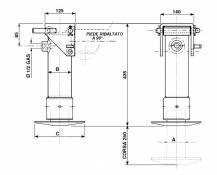 Obrázek k výrobku 13361 - hydraulická parkovací podpěra 3300-4970 kg