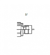 Obrázek k výrobku 54966 - Hydraulická rychlospojka Faster 14x1,5 - vnější závit