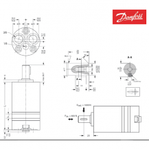 Obrázek k výrobku 59922 - Hydraulický motor Danfoss OMM 12,5