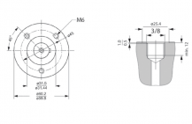 Obrázek k výrobku 59922 - Hydraulický motor Danfoss OMM 12,5