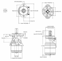 Obrázek k výrobku 62757 - Hydraulický motor Danfoss OMR X100