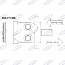 Obrázek k výrobku 59913 - Hydraulický motor Danfoss WP80