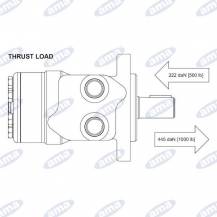 Obrázek k výrobku 59930 - Hydraulický motor Danfoss WR80