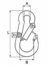 Obrázek k výrobku 58110 - Karabina 10 mm