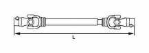 Obrázek k výrobku 54199 - kardanová hřídel s volnoběžkou