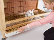Obrázek k výrobku 125391 - Klec pro králíky a hlodavce KERBL 81703 INDOOR DELUXE - dvoupatrová