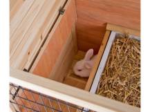 Obrázek k výrobku 125391 - Klec pro králíky a hlodavce KERBL 81703 INDOOR DELUXE - dvoupatrová