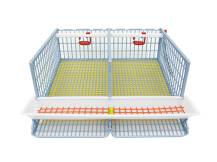 Obrázek k výrobku 125398 - Klec pro křepelky CIMUKA BYK MIDI