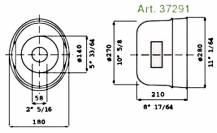 Obrázek k výrobku 54306 - Klobouk krytu kardanu