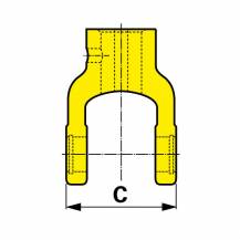 Obrázek k výrobku 28209 - Kloubová hřídel W2100, 1010 mm