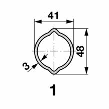 Obrázek k výrobku 28214 - Kloubová hřídel W2200, 1010 mm