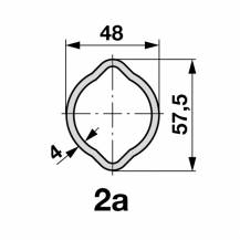 Obrázek k výrobku 28792 - Kloubová hřídel W2400, 1010 mm