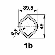 Obrázek k výrobku 28793 - Kloubová hřídel W2400, 1210 mm