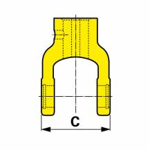 Obrázek k výrobku 28794 - Kloubová hřídel W2400, 560 mm S4LH/S5
