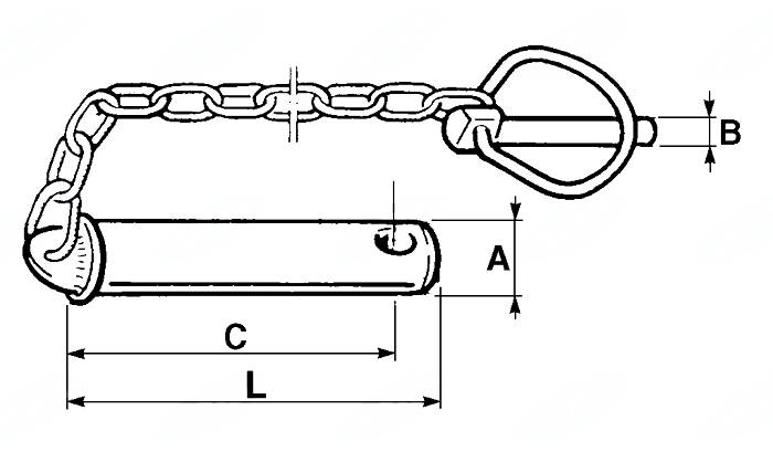 Obrázek k výrobku 19843 - Kolík 25x120 mm