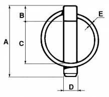 Obrázek k výrobku 2496 - Kolík průměr 10 mm