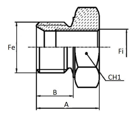 Specifikace - Kompaktní redukce samec x samice BSP/BSP 1"1/4" x 1"