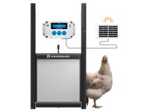 Obrázek k výrobku 126413 - Komplet automatického otevírání a zavírání kurníku CHICKEN GUARD PRO 25x30 SOLAR KIT