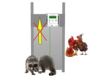Obrázek k výrobku 125462 - Komplet automatického otevírání a zavírání kurníku JOSTechnik HK-Bat 34x55 R