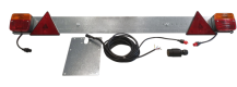 Obrázek k výrobku 62655 - Kompletní panel zadních světel 1200-1800mm,s držákem SPZ