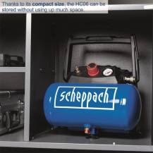 Obrázek k výrobku 80758 - Kompresor bezolejový 6l Scheppach HC 06