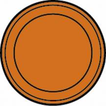 Obrázek k výrobku 59720 - Kontrolka bez symbolu, oranžová